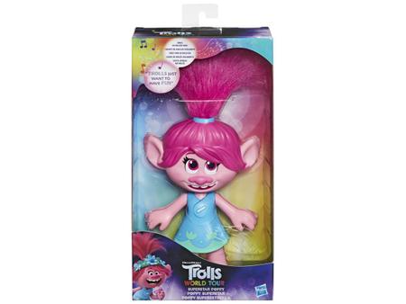 Trolls Boneca Princesa Poppy Com Patins