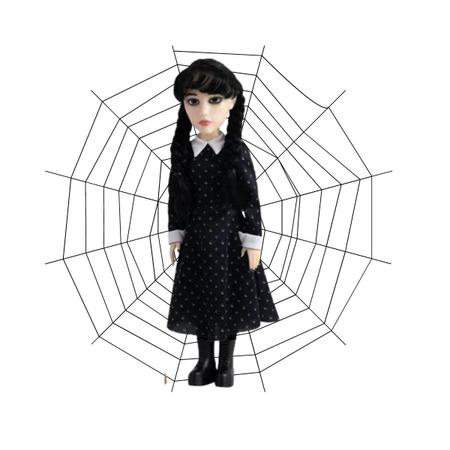 Boneca Wandinha Addams Original Netflix Acompanha Mãozinha 46 cm de altura  Presente Crianças Natal - Baby Brink - Bonecas - Magazine Luiza