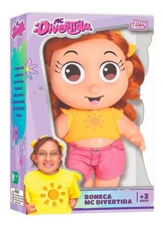 Boneca Mc Divertida r Original Articulada Baby Brink