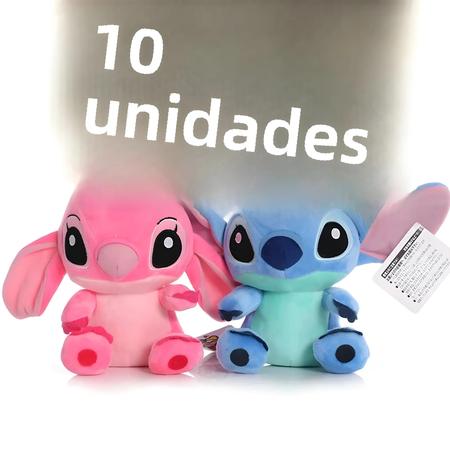 Imagem de Bonecas de Pelúcia Stitch Kawaii (12cm, 20cm, 25cm) - Brinquedo de Pelúcia para Crianças