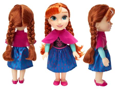 Kit 2 Frozen Boneca Princesa Elsa e Ana Disney