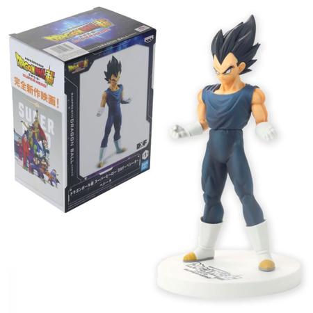 Banpresto Dragon Ball Z boneco colecionável do filme Vegeta Mundo