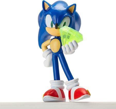 Boneco Sonic the Hedgehog - Sonic 10 cm Just Toys - Bonecos - Magazine Luiza