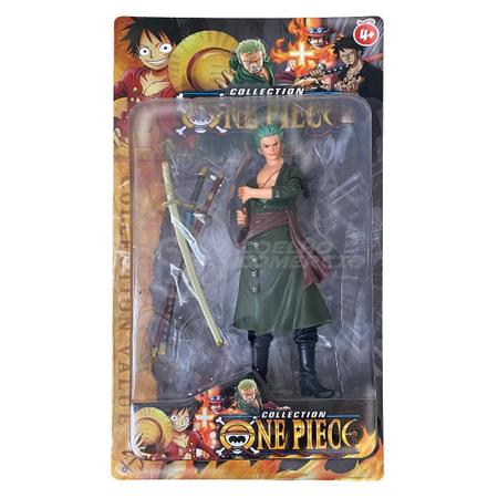 Boneco Anime Action Figure One Piece 18Cm - Roronoa Zoro - Smart Bracelet -  Action Figures - Magazine Luiza