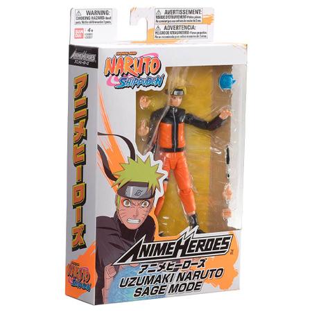 Bandai - Figura de Ação Anime Heroes Naruto Shippuden