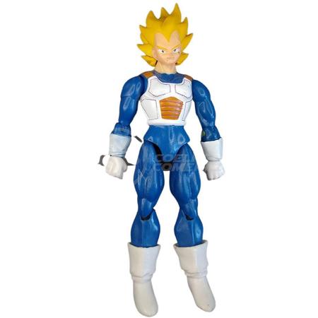 Vegeta - Dragon Ball Super - Boneco Articulado - com Peça