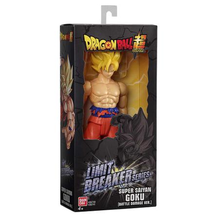 Boneco Articulado - 30 cm - Dragon Ball - Super Saiyan Goku Battle - Fun  Divirta-se