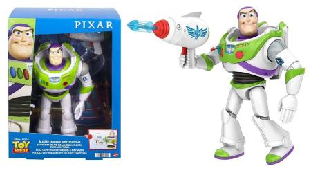 Imagem de Boneco Articulado Buzz Lightyear Com Pistola de Treinamento e Alvo - Disney - Toy Story - Mattel - HHM75
