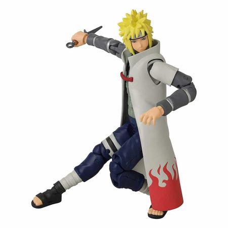 Minato Quarto Hokage Boneco Naruto Shippuden Articulado em