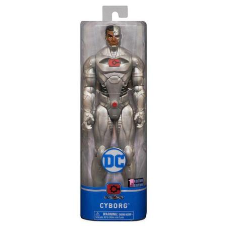 Imagem de Boneco Articulado DC Liga Da Justiça Cyborg 30Cm Sunny 2193