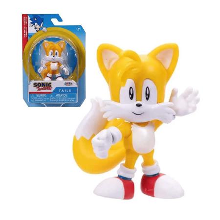 Boneco Sonic The Hedgehog Articulado Tails -super Sonic - Ri Happy