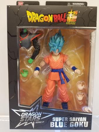 Boneco Dragon Ball Goku Ssj Blue Azul Z Super Dragonball Figura