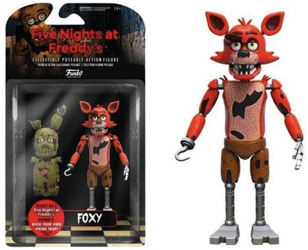 Boneco Articulado Foxy Figure 12,5Cm Five Nights At Freddy'S