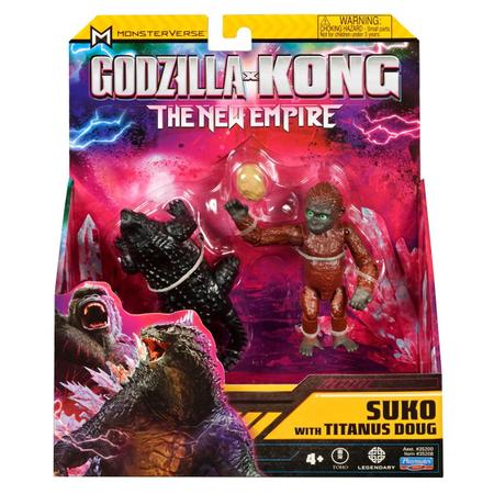 Imagem de Boneco Articulado Godzilla x Kong - O Novo Império - MonsterVerse - Sunny