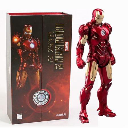 Imagem de Boneco Articulado Iron Man / Homem de Ferro MK4 - Marvel