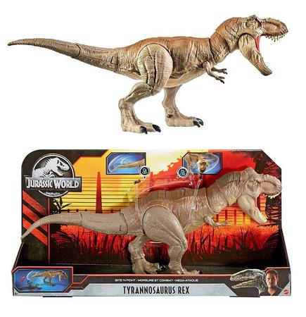 Dinossauro T-rex Brinquedo Realista Articulado Jurassic Park