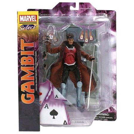 Imagem de Boneco Articulado Marvel Diamond Select - Gambit - X-Men