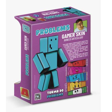 Boneco Mel Problems Grande - 35cm - Minecraft - Algazarra