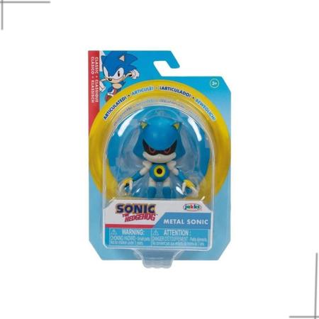 BONECO DO SONIC METAL SONIC PERSONAGEM ARTICULADO