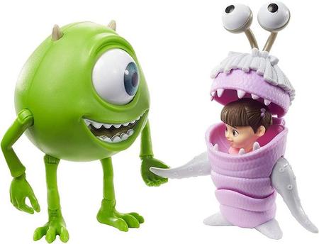 Imagem de Boneco Articulado Monstros SA Mike Wazowski e Boo - Mattel - GLX81
