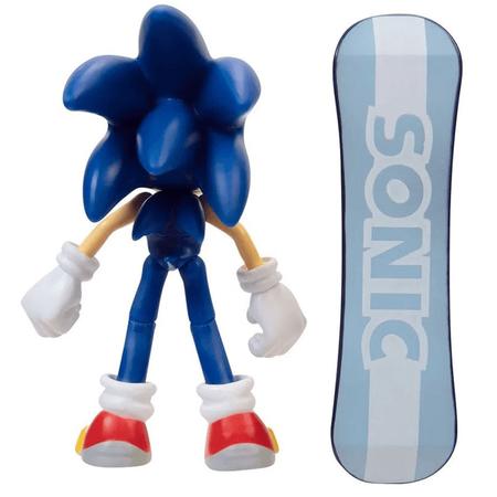 Boneco Sonic 26cm Articulado Filme Sega Coleção Frete Grátis