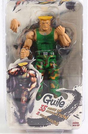 Boneco Guile Street Fighter IV