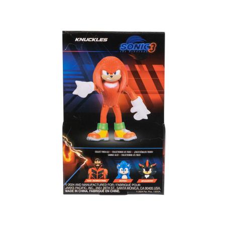 Imagem de Boneco Articulado Sonic 3 The Hedgehog Movie - 7 cm - Jakks