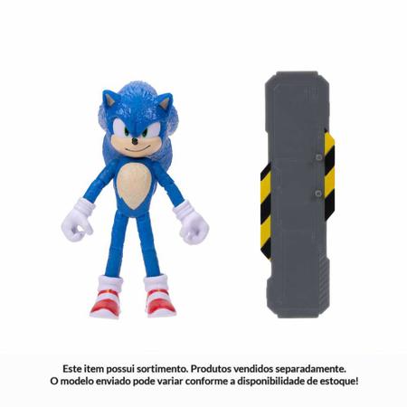 Figura Articulada - Sonic - Sonic The Hedgehog - Candide - Outros Livros -  Magazine Luiza