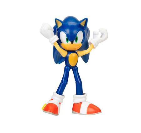 Boneco Sonic The Hedgehog Articulado Sonic - 3402 - Candide - DoRéMi  Brinquedos: As melhores marcas em brinquedos e artigos recretativos