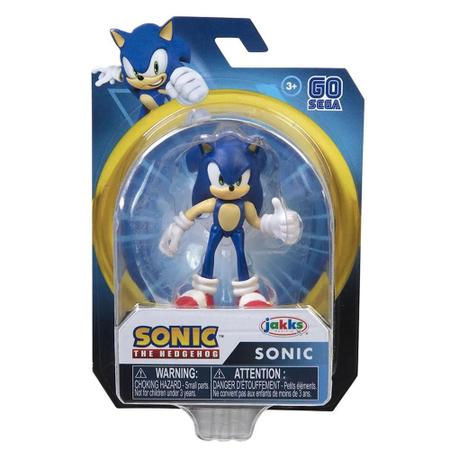 Boneco Articulado Sonic The Hedgehog - Candide em Promoção na
