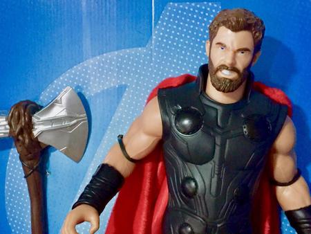 Thor Endgame Boneco Articulado 50 Cm Mimo Filme Marvel