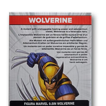 Imagem de Boneco Articulado Wolverine X-men Marvel 24 cm Original