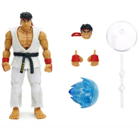 Imagem de Boneco Articulável Street Fighter 2 Ryu Action Figure Jada - 801310342152