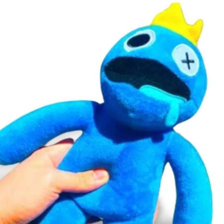 Boneco Azul Babão Rainbow Friends Jogo Roblox Blue Pelúcia - Blue Babao -  Bonecos - Magazine Luiza