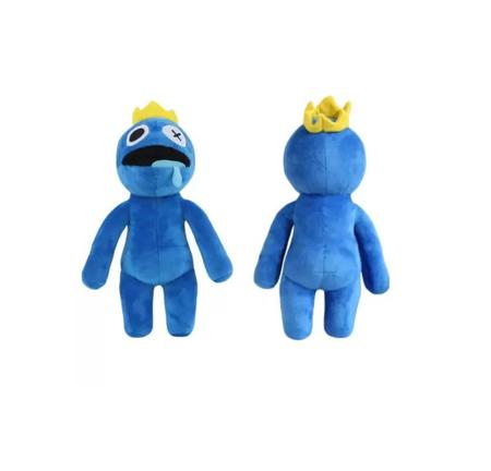 Boneco Blue Rainbow Friends ul Babão Pelúcia Jogo Roblox - Bonecos