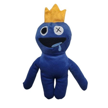 Boneco Rainbow Friends Jogo Roblox Azul Pelúcia Blue Babão - Bonecos -  Magazine Luiza