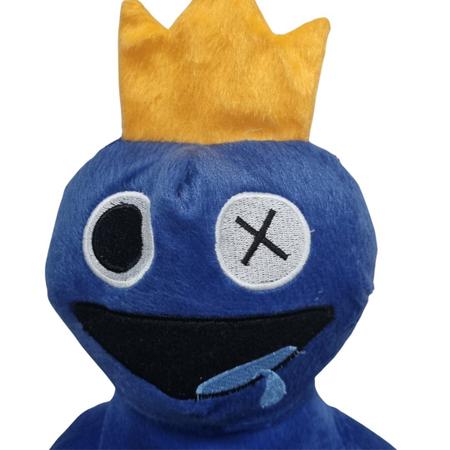 Boneco Azul Babão Blue Pelúcia Rainbow Friends Jogo Roblox