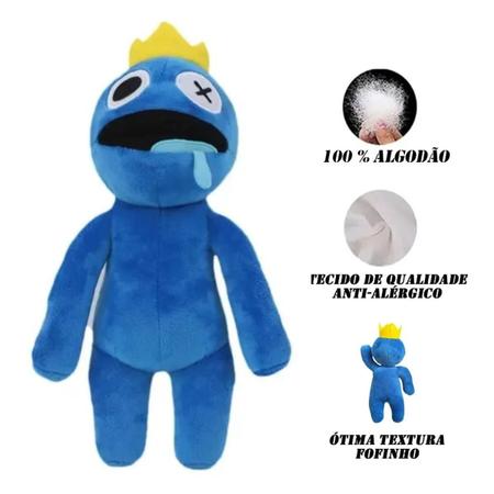 Boneco Azul Babão Rainbow Friends Roblox Blue Monstro Jogo - Toy - Bonecos  - Magazine Luiza