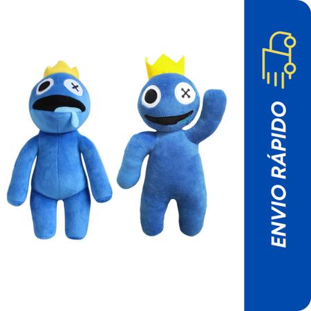 Bonecos Blue Babão Rainbow Friends Jogo Roblox Azul Pelúcia