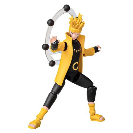 Boneco Bandai Naruto Uzumaki Anime Heroes Naruto Shippuden - Barra Rey