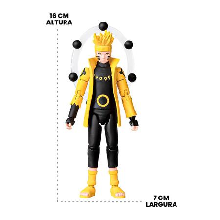 Boneco Bandai Naruto Uzumaki Anime Heroes Naruto Shippuden - Barra Rey