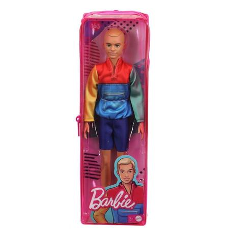 Imagem de Boneco Barbie Ken Fashionista 163 Moleton Colorido - Mattel