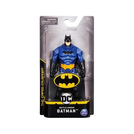 Imagem de Boneco Batman Battle Armor Azul 15cm - Sunny 2187