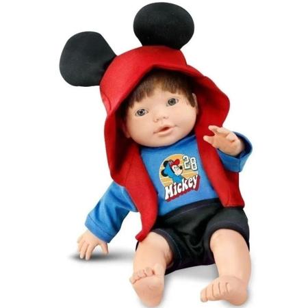 Imagem de Boneco Bebê Mania Mickey Mouse - SÃO MARCOS