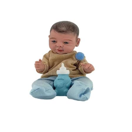 Boneco Bebê Premium Reborn By Milk Menino Milk Brinquedos - Boneca Reborn -  Magazine Luiza