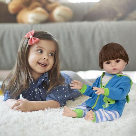 Bebê Reborn Menino Menina Com Acessórios Envio Imediato