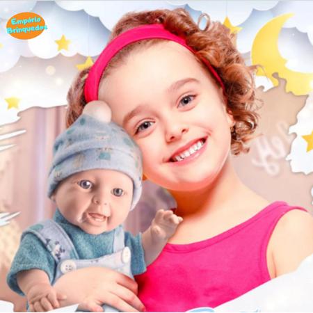 Imagem de Boneco bebe reborn menino real bb riborn realista boneca nenem reborni realistica brinquedo infantil