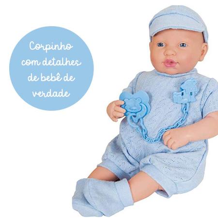 Boneca Tipo Bebe Reborn New Born - Baby Ninos - Cotiplas - Cotiplás -  Bonecas - Magazine Luiza