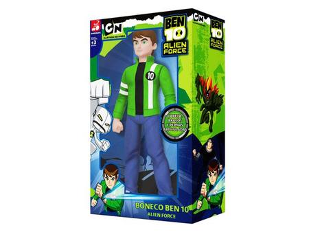Boneco Eco Ben 10 Alien Force - Brinquedos Bandeirante em Promoção
