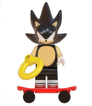 Boneco Lego Sonic Blocos Montar